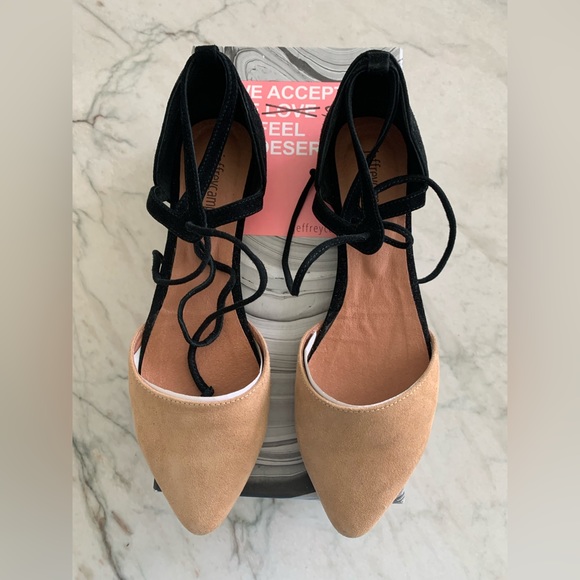Jeffrey Campbell Enamored suede flat - Picture 1 of 6